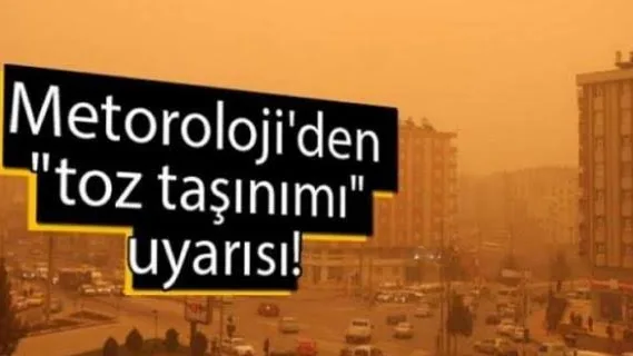 Mardin için toz taşınımı uyarısı