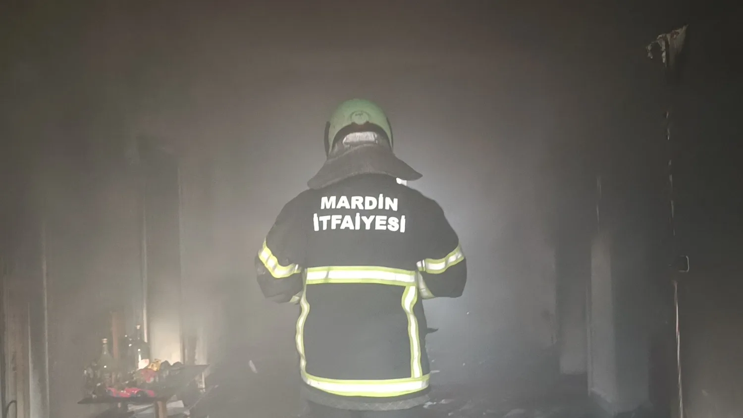 Mardin’de korkutan yangın