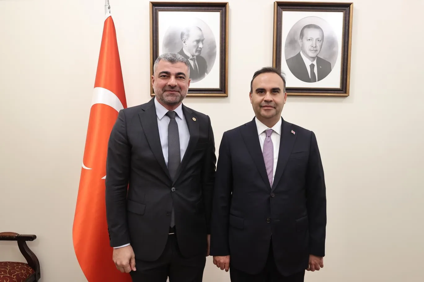 Mardin’in Sanayi Potansiyeli Bakan Kacır ile Görüşüldü