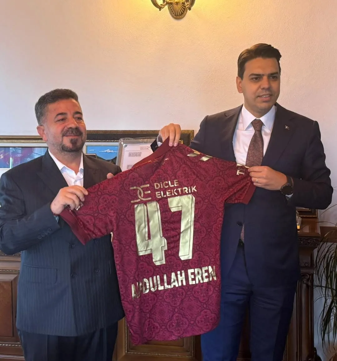 TİKA BAŞKANI ABDULLAH EREN’E MARDİNSPOR’DAN ANLAMLI ZİYARET!