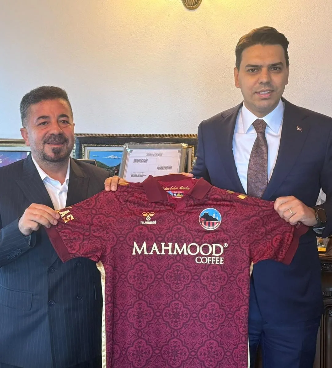 TİKA BAŞKANI ABDULLAH EREN’E MARDİNSPOR’DAN ANLAMLI ZİYARET!