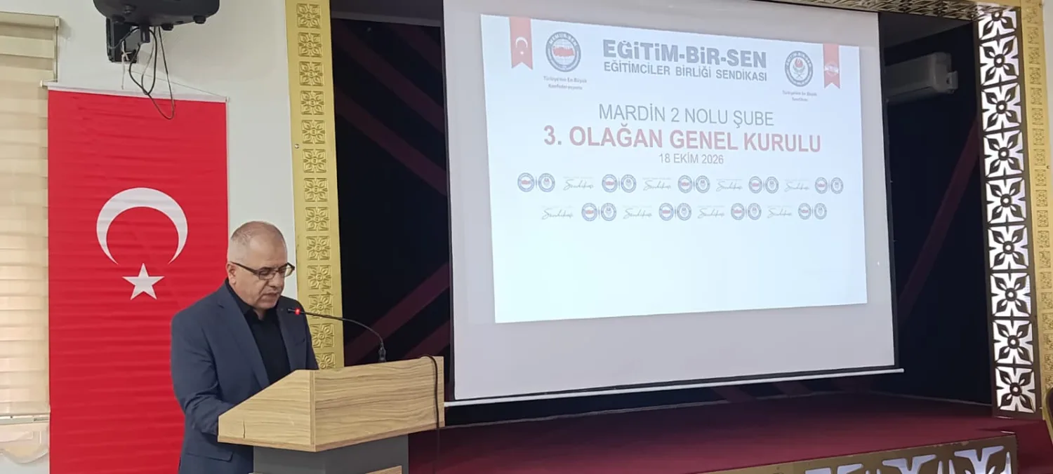Eğitim-Bir-Sen Mardin 2 No’lu Şube’de Yeni Dönemde Birlik ve Mücadele Vurgusu