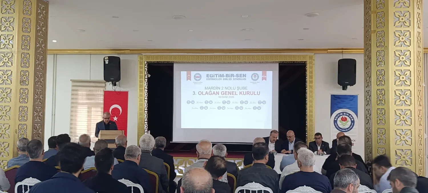 Eğitim-Bir-Sen Mardin 2 No’lu Şube’de Yeni Dönemde Birlik ve Mücadele Vurgusu