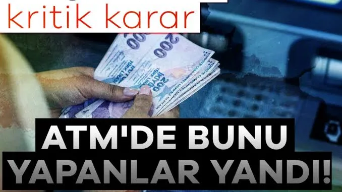 ATM'de bunu yapanlar yandı! Yargıtay'dan kritik karar