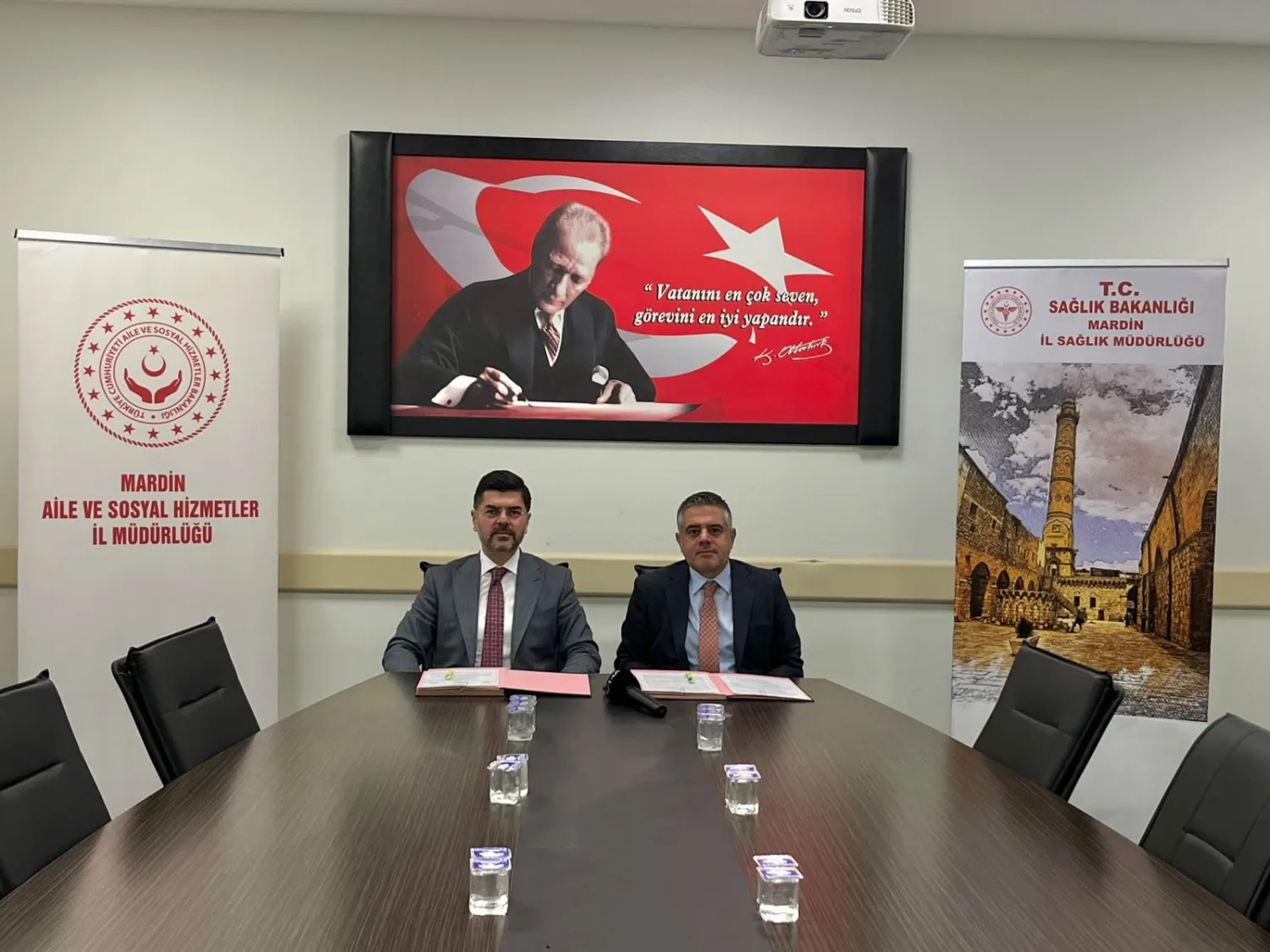 Mardin'de koruyucu aile hizmetleri için sağlık protokolü imzalandı