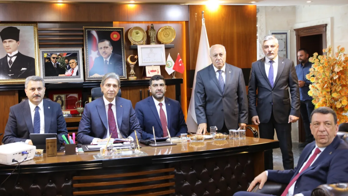 AK Parti Yerel Yönetimler Heyetinden Yeşilli Belediyesi’ne Çıkarma