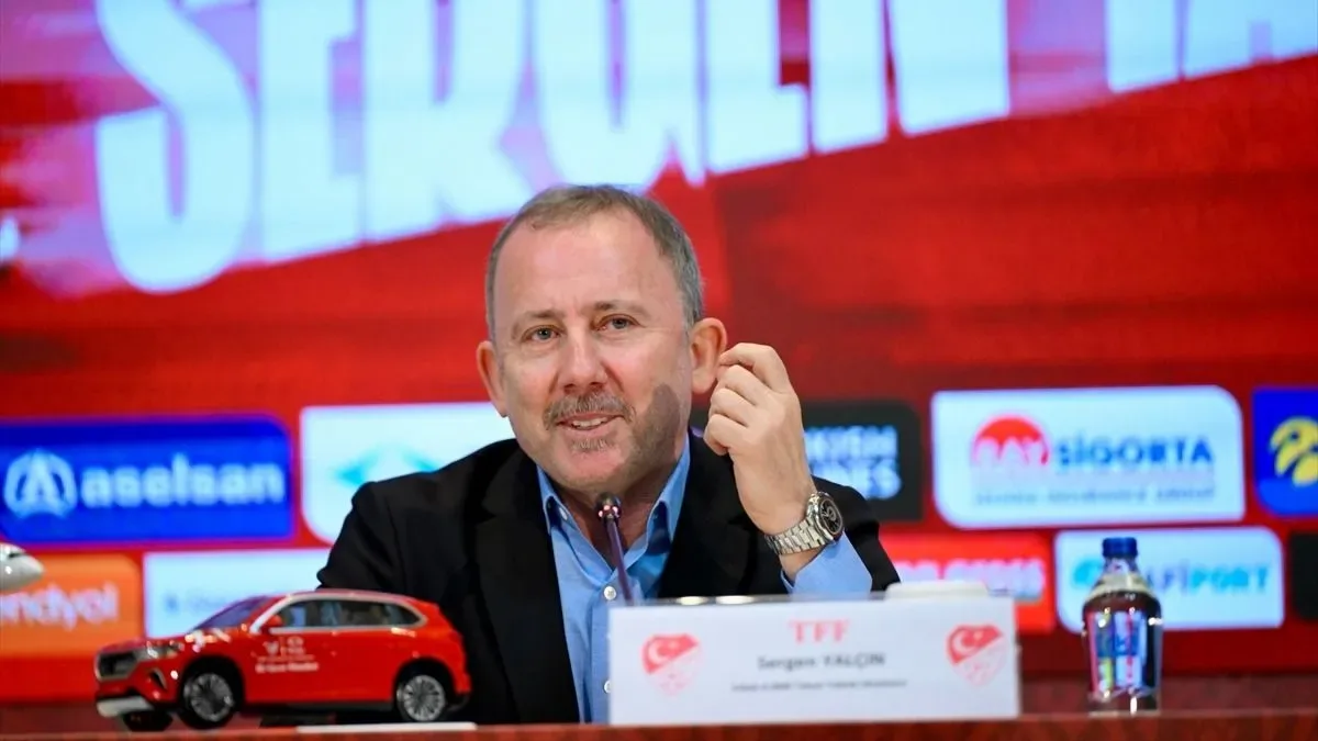 TFF, teknik direktör Sergen Yalçın ile 4 yıllık sözleşme imzaladı