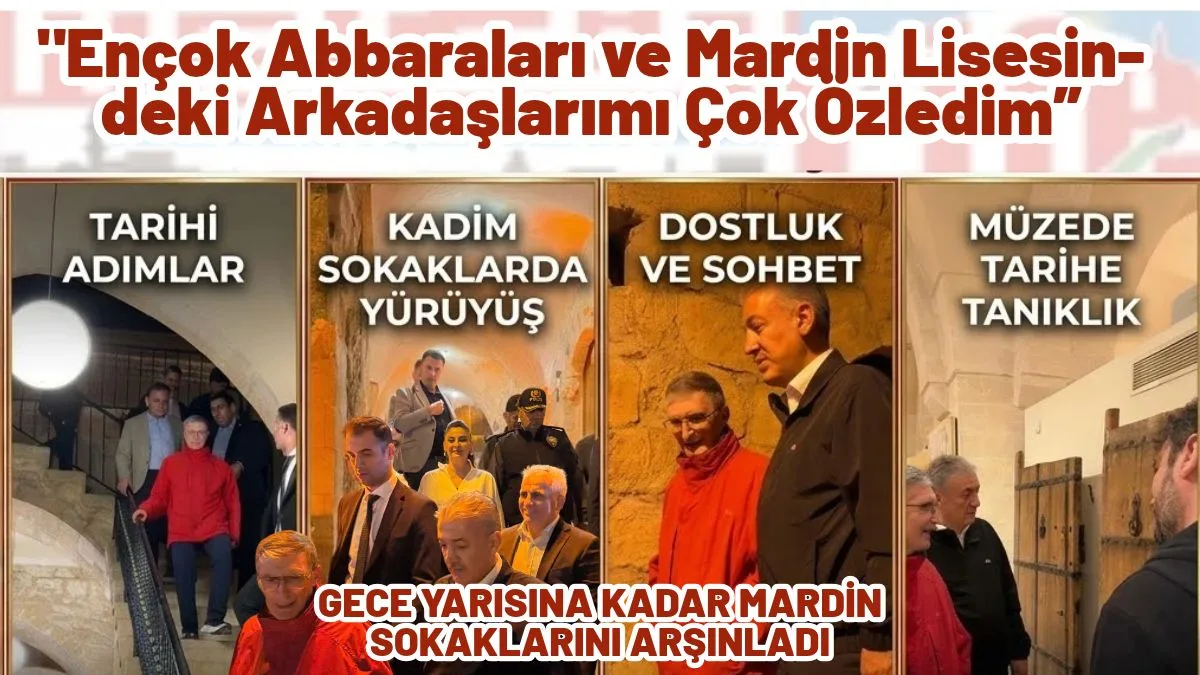 Aziz Sancar, ​Gece Yarısına Kadar Tarihi Sokaklarda Çocukluğunun İzini Sürdü