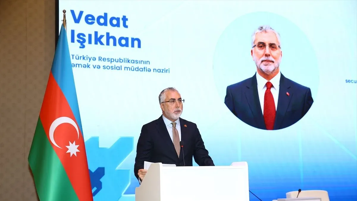 Çalışma ve Sosyal Güvenlik Bakanı Işıkhan: Güçlü kurumsal temele dayanan işbirliğimizi daha da geliştirmeye kararlıyız