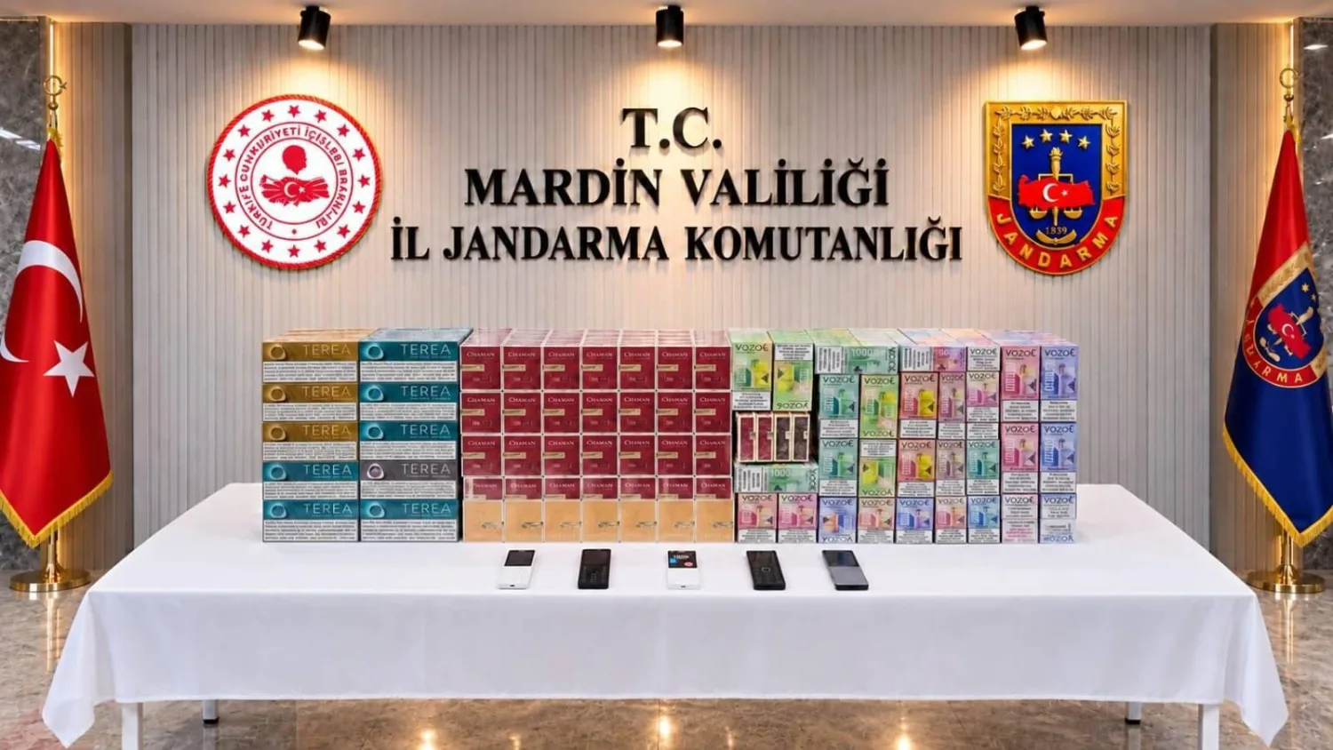 Mardin’in 4 ilçesinde eş zamanlı operasyon