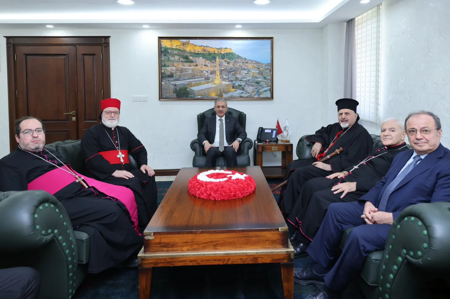 Süryani Katolik Patriği Younan, Mardin Valiliğinde