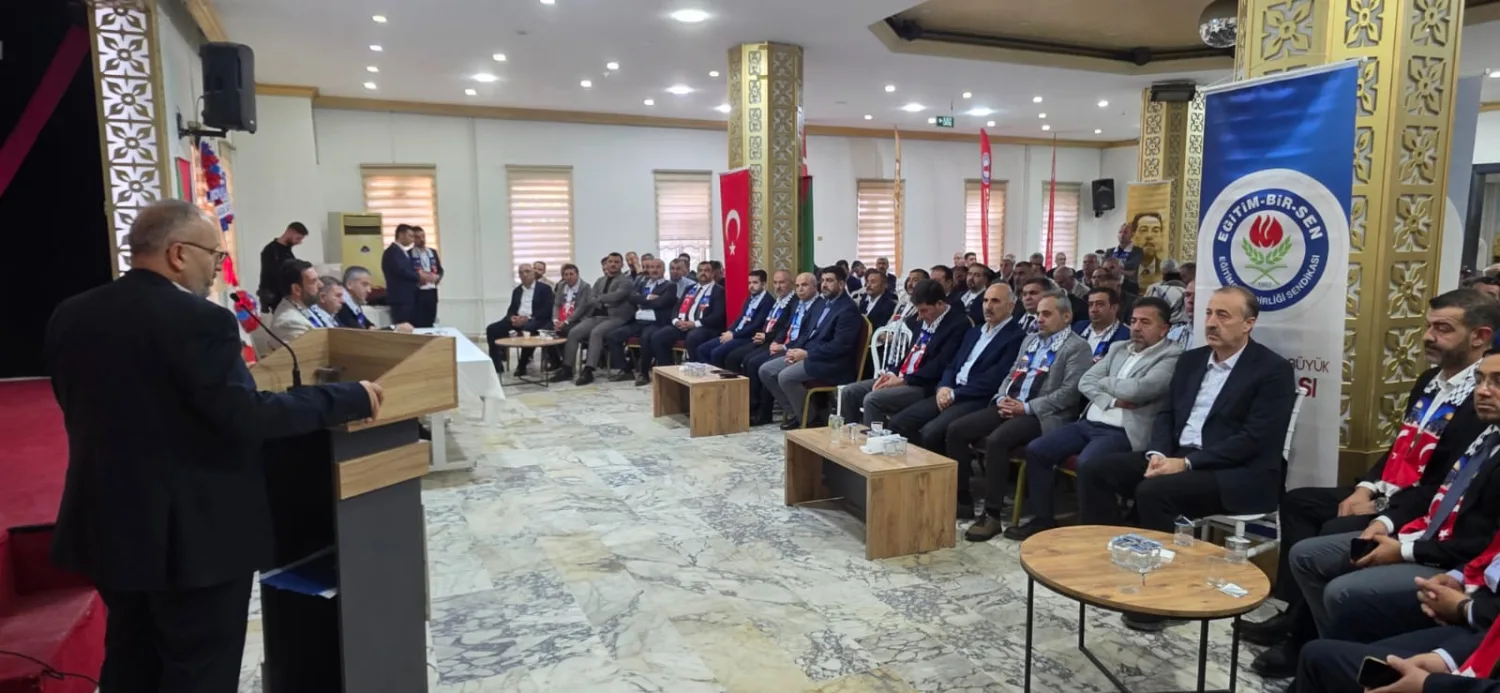 Eğitim-Bir-Sen Mardin Şubesi’nde Güven Tazeleyen Abdulselam Demir: "Sivil Toplum, Hükümetlere Vizyon Çizmelidir"