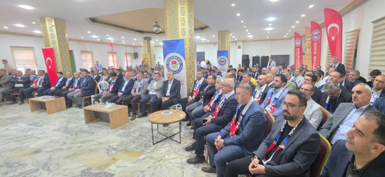 Eğitim-Bir-Sen Mardin Şubesi’nde Güven Tazeleyen Abdulselam Demir: "Sivil Toplum, Hükümetlere Vizyon Çizmelidir"