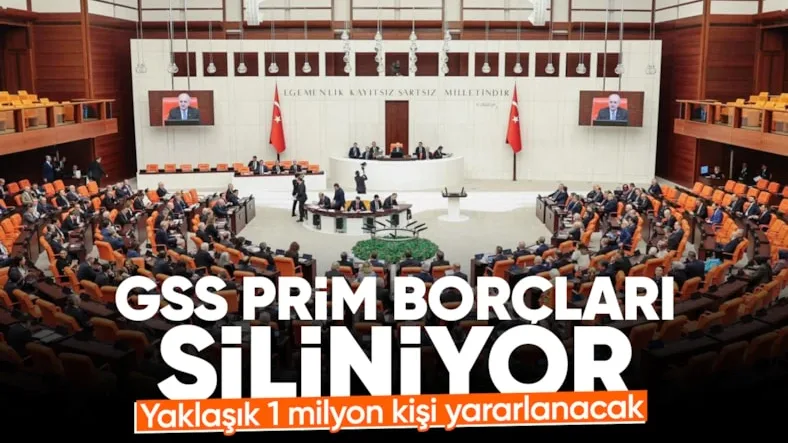 Torba kanun Meclis'e sunuluyor: 1 milyona yakın kişinin GSS borcu silinecek