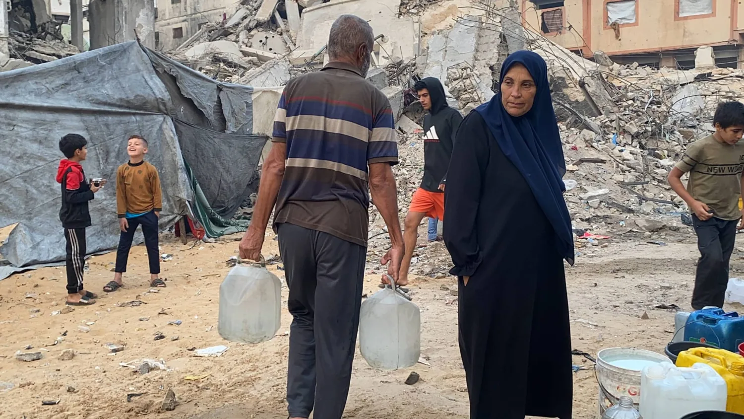 MARDİN İHH VE KEPENÇ UN’DAN GAZZE’YE TEMİZ SU DESTEĞİ