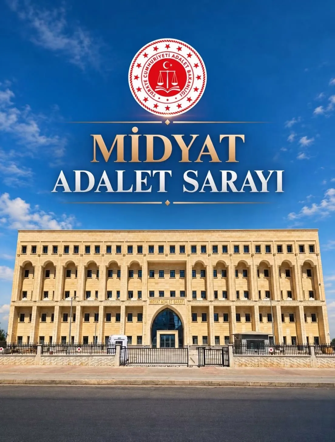 Midyat Adliyesi Yeni Hizmet Binasında Hizmete Başladı
