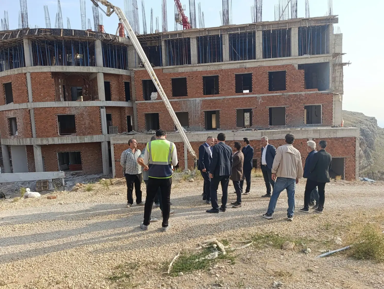200 Yataklı Öğretmenevi İnşaatında Çalışmalar Sürüyor