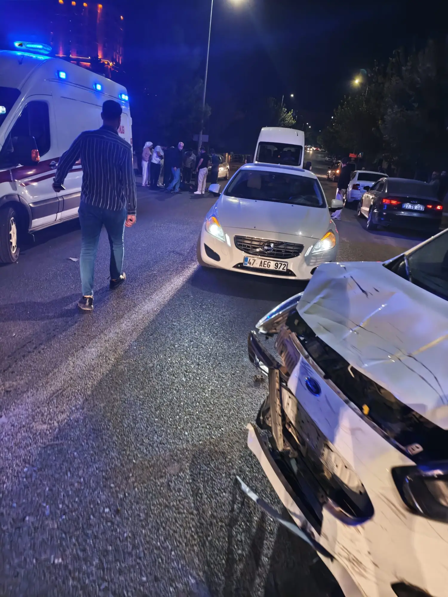 Artuklu'daki kazada sürücü ağır yaralandı
