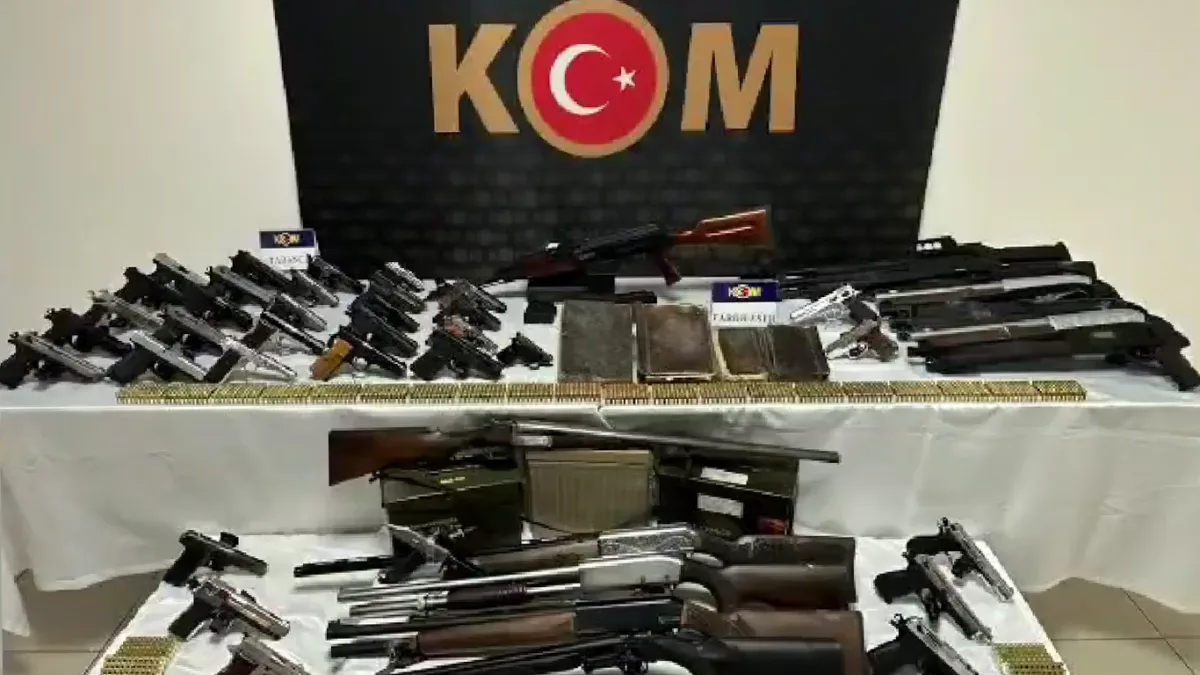 16 ilde organize suç örgütlerine operasyon: 55 tutuklama