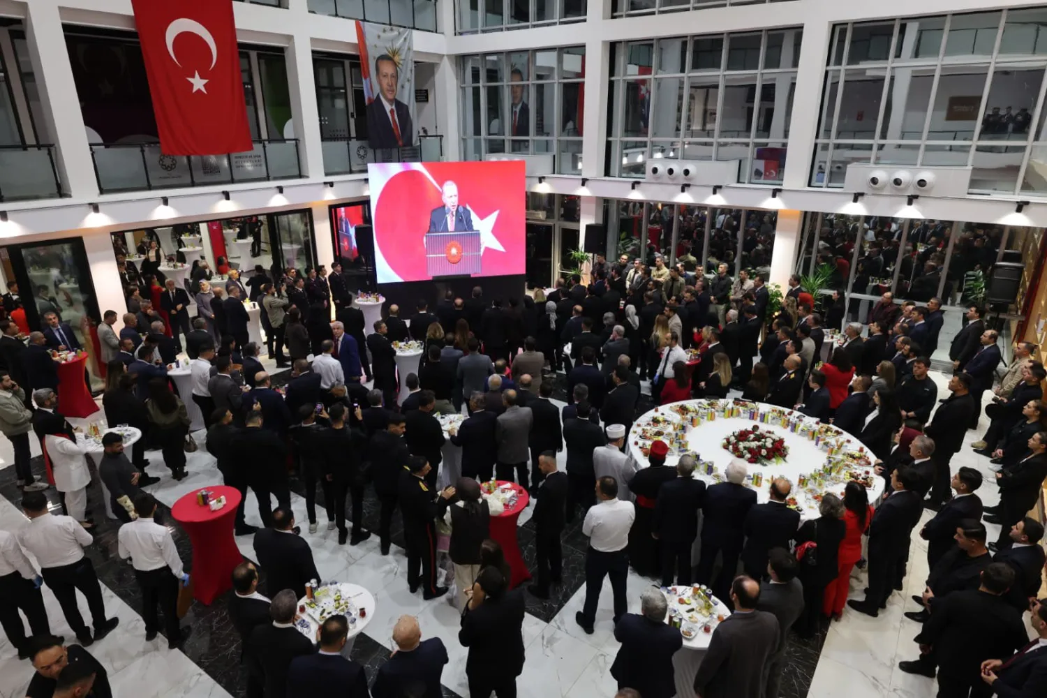 Mardin’de 29 Ekim Cumhuriyet Bayramı kabul ve kutlama programı düzenlendi