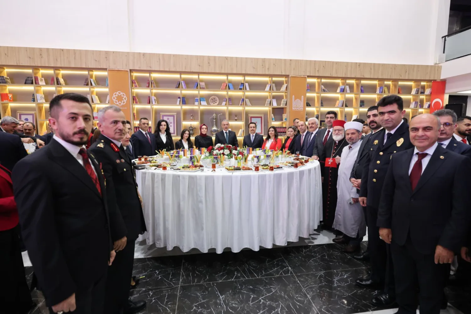 Mardin’de 29 Ekim Cumhuriyet Bayramı kabul ve kutlama programı düzenlendi