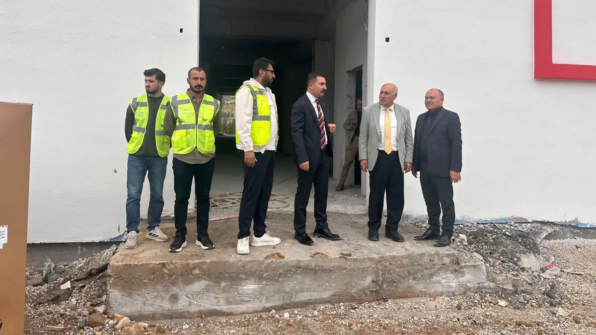 Yeşilli’nin geleceği için 2 önemli proje yerinde incelendi