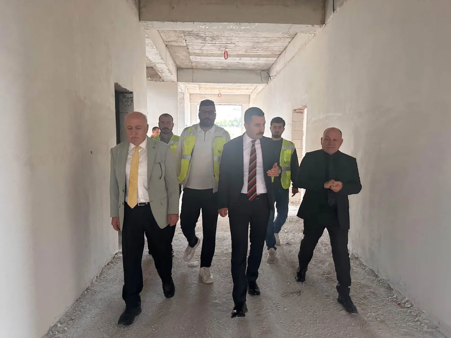 Yeşilli’nin geleceği için 2 önemli proje yerinde incelendi