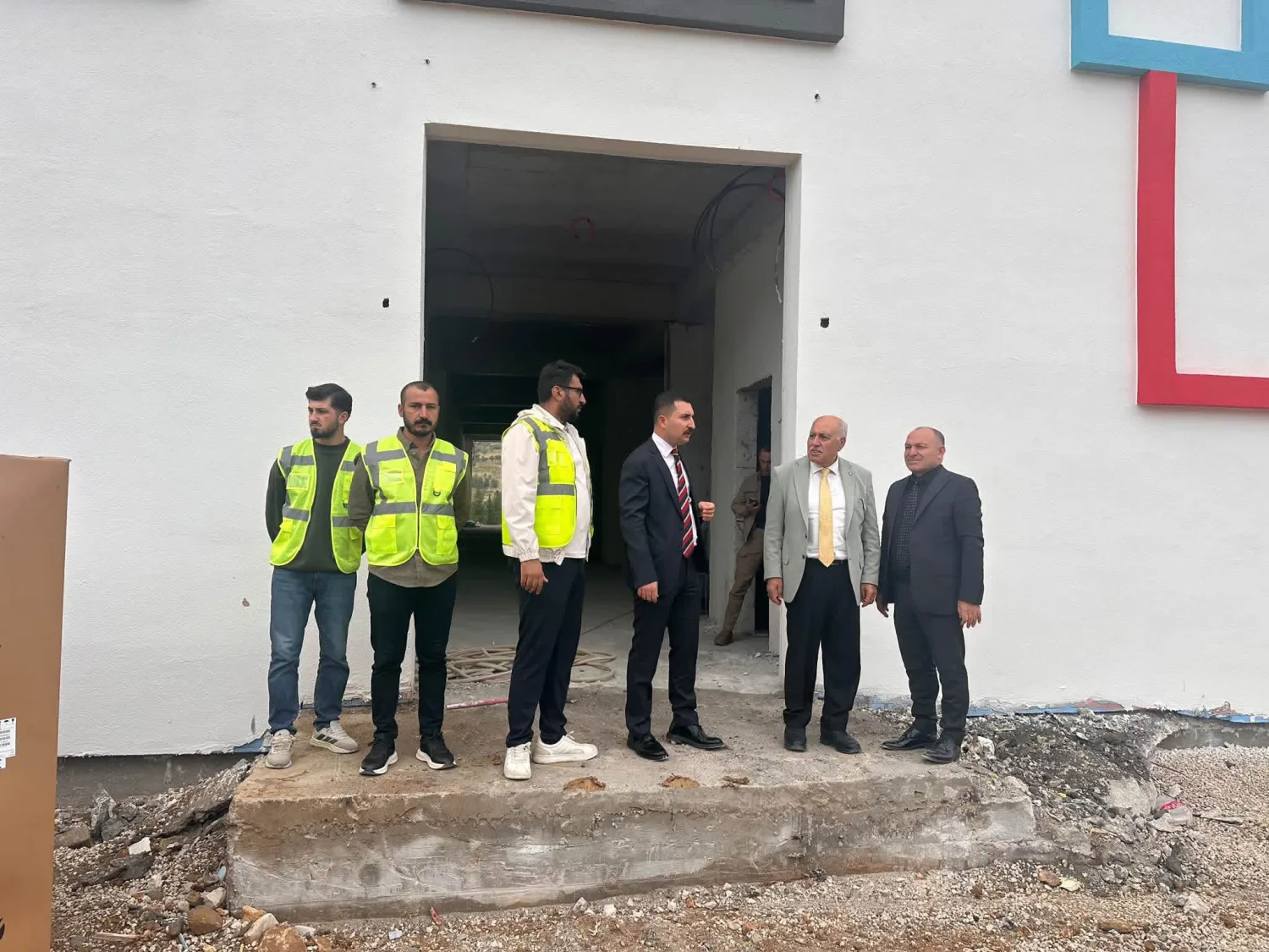 Yeşilli’nin geleceği için 2 önemli proje yerinde incelendi