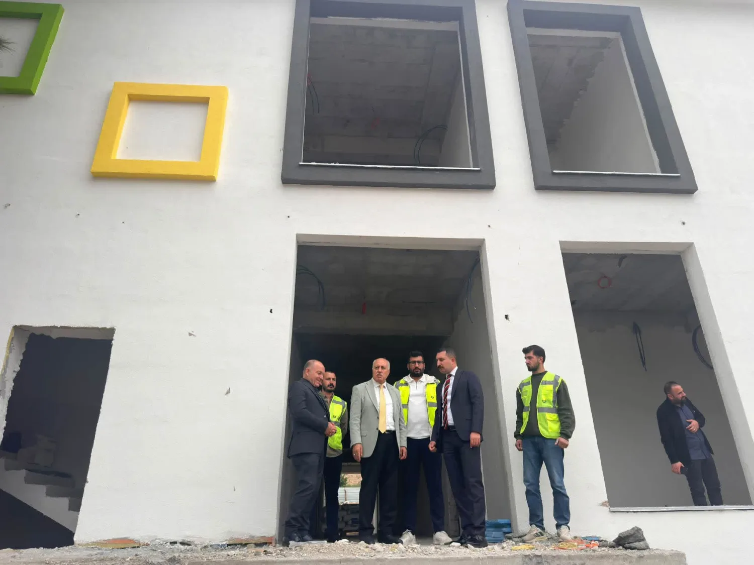 Yeşilli’nin geleceği için 2 önemli proje yerinde incelendi